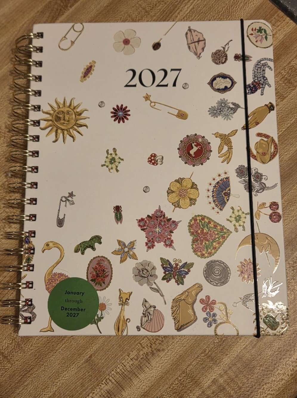 Kate Spade NWT 2027 Planner & Stickers